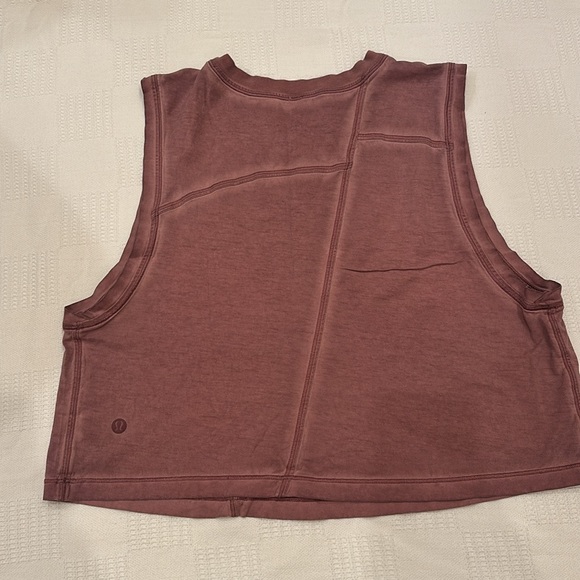 lululemon Size 4 Broken Beats Tank in Washed Plumful - Picture 2 of 2